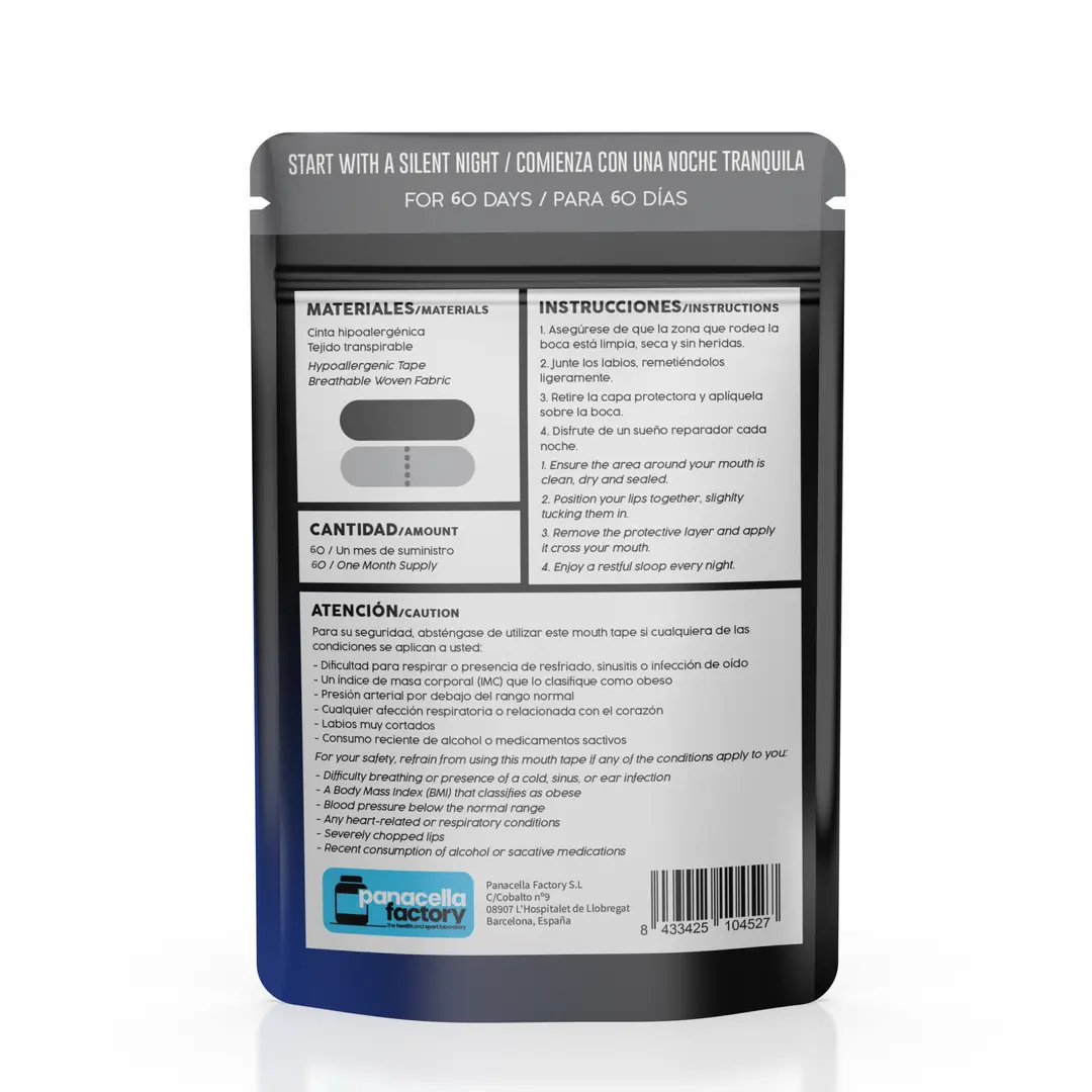 ZzzLip® Cintas Bucales