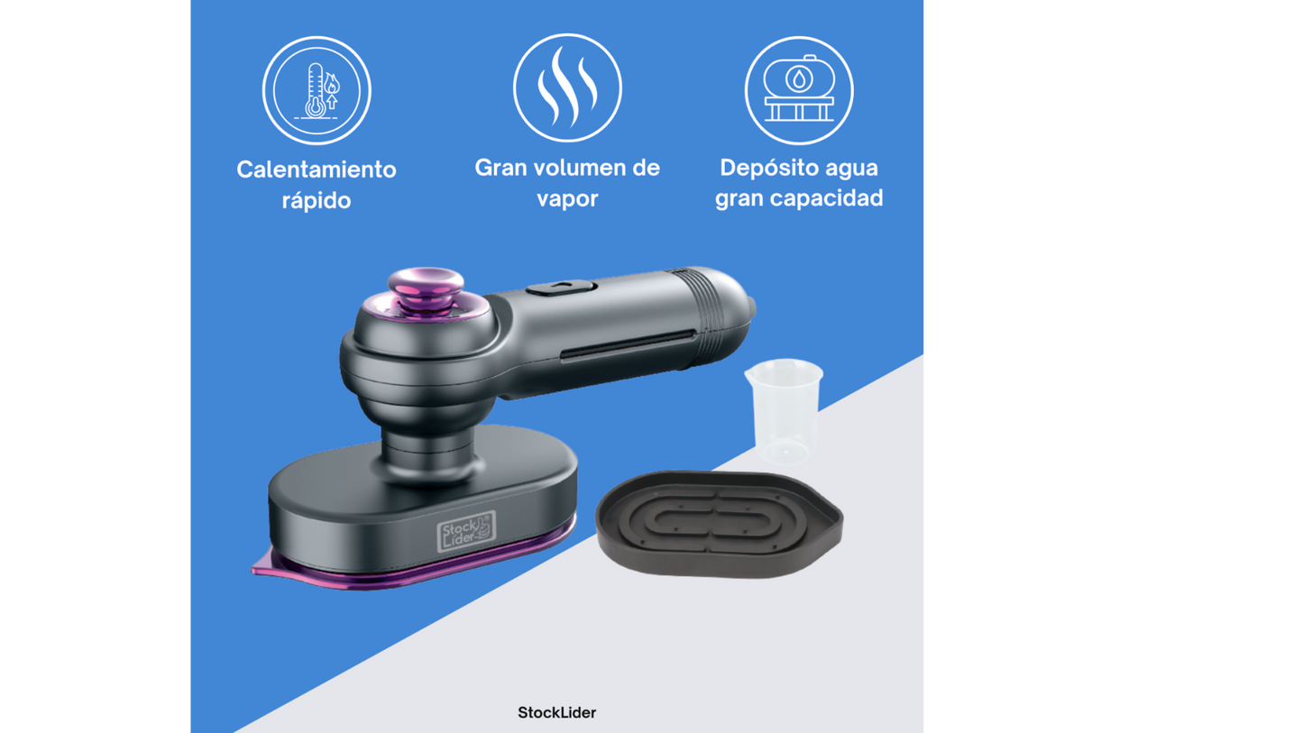 Plancha de vapor vertical y horizontal