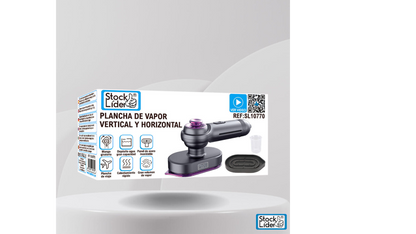 Plancha de vapor vertical y horizontal