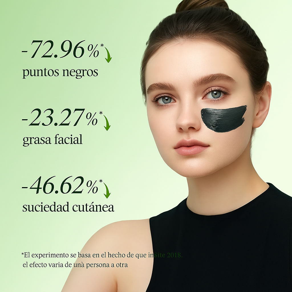 Mascarilla Facial de Arcilla en Barra con Carbón de Bambú (40gr)