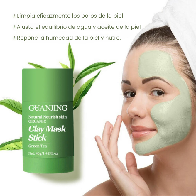 Mascarilla té verde 3x1
